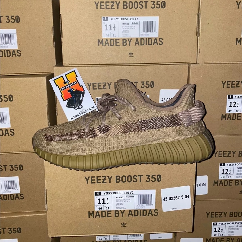 YEEZY BOOST 350 V2 EARTH FX9033 MEN SZ:11